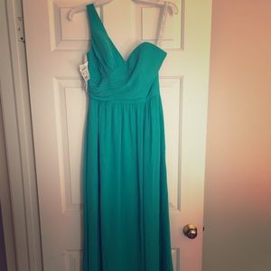 Alfred Angelo teal dress