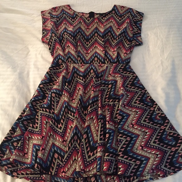 Tribal Print Cocktail Dress