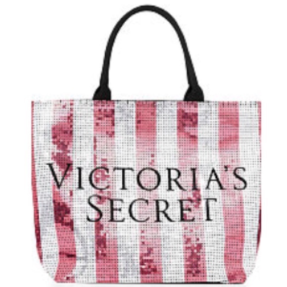 Victoria's Secret Handbags - Victoria's Secret Bling Sequin Tote Bag