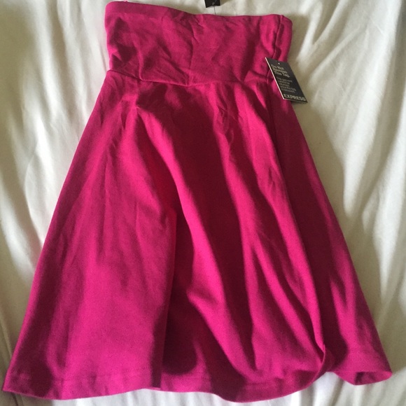 Pink skater style dress brand new with tags