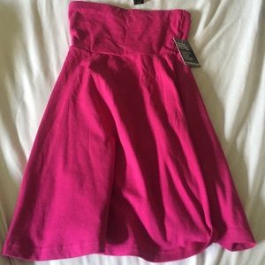 Pink skater style dress brand new with tags