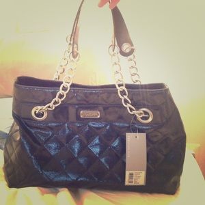 Kenneth Cole, black tote purse