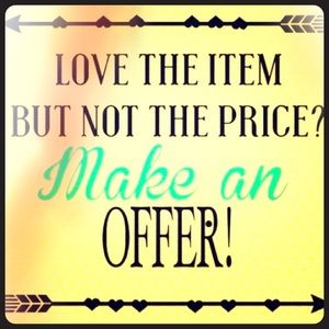 Considering all offers!🤔