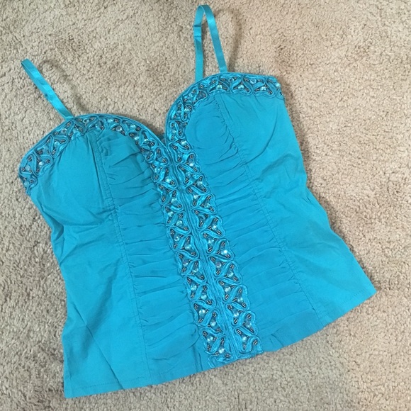 Turquoise corset 🎀