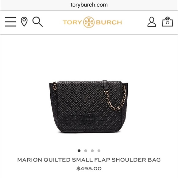 Tory Burch Marion Quilted Small Flap Shoulder Bag