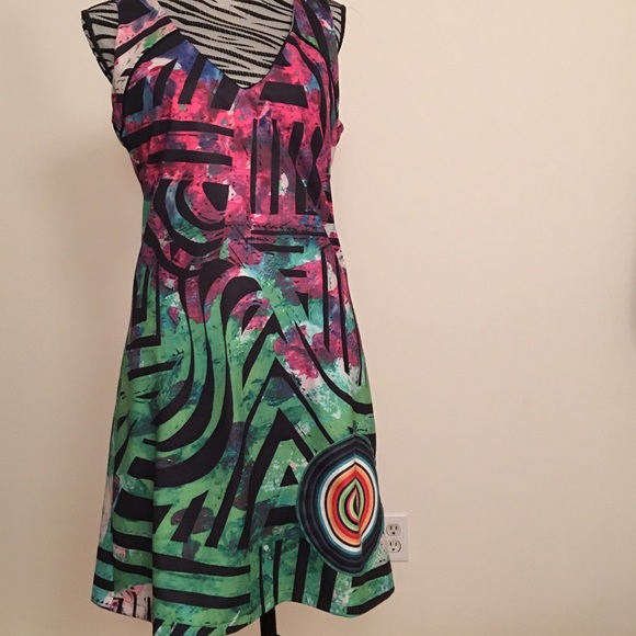 🍃DESIGUAL DRESS🌺