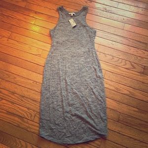 NWT AEO midi tank dress w/ open back