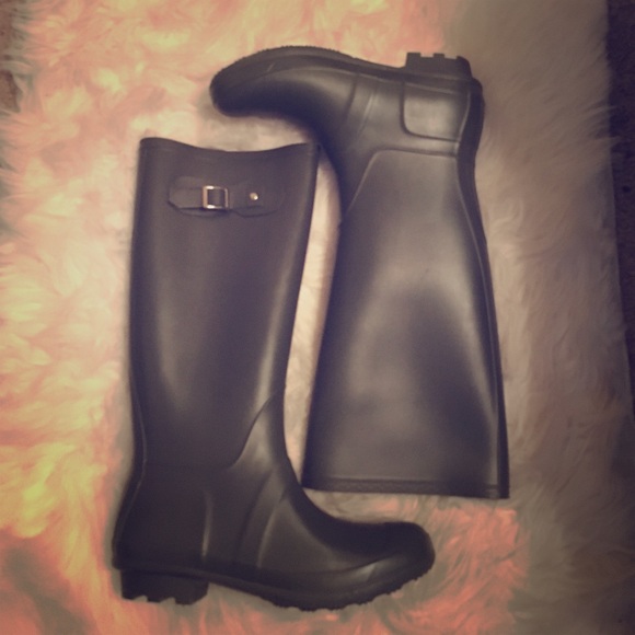 Olive Green Rainboots