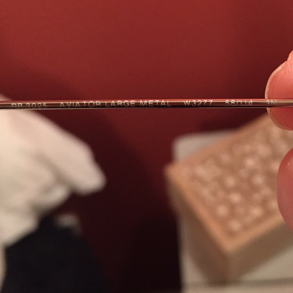 SOLD. Ray Ban Aviators - Picture 3 of 3