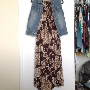 1X tube top dress. Long. Very stretchy.