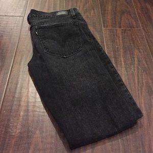 Levis Black Skinny Jeans