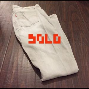 Levi's Grey Skinny Jeans