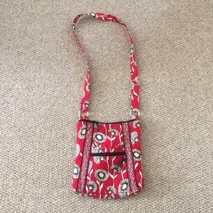 Vera Bradley red crossbody