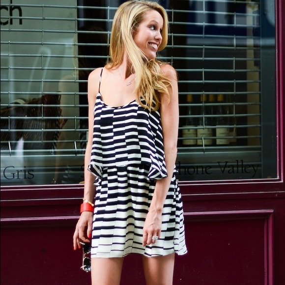 Black & white Parker dress