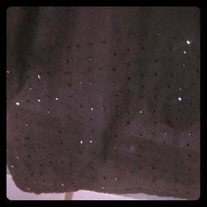 Black embellished Scarf