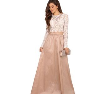 Two Piece Prom Dress!