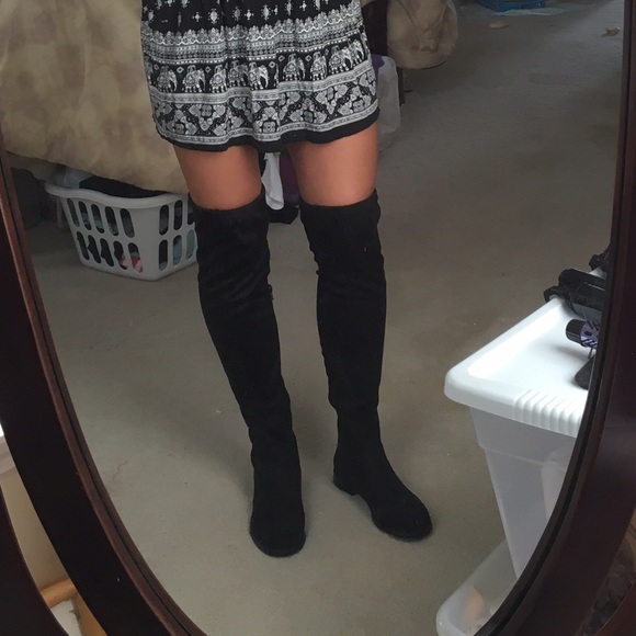 Over the knee boots