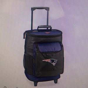 New England Patriots rolling cooler