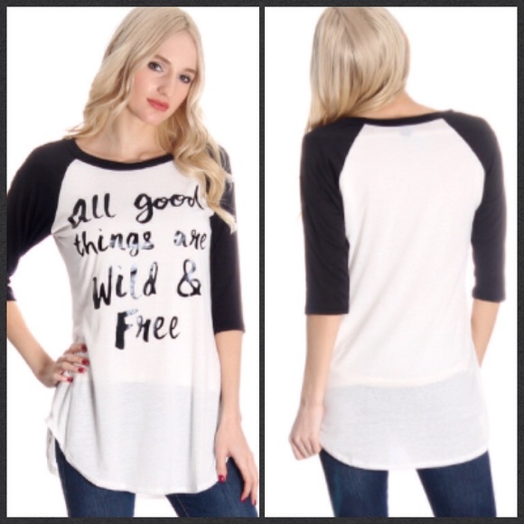 Boutique Tops - JR SIZE MEDIUM Statement Top