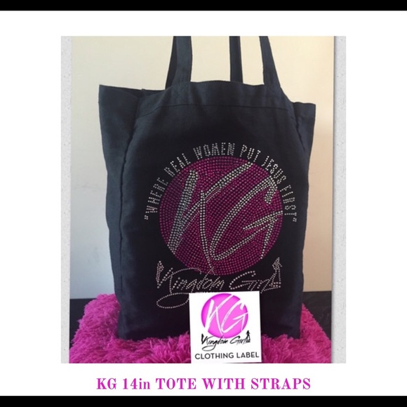 KG 14in TOTE WITH STRAPS - Picture 1 of 1