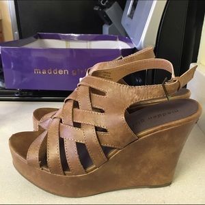 Madden Girl wedge Heel Sandals.