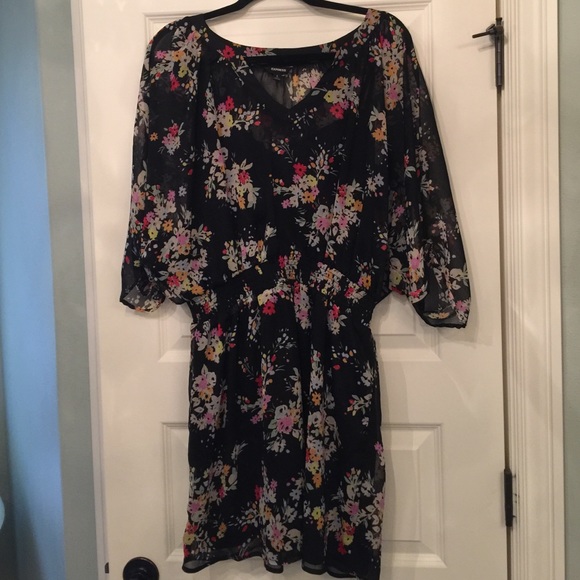 Express floral dress