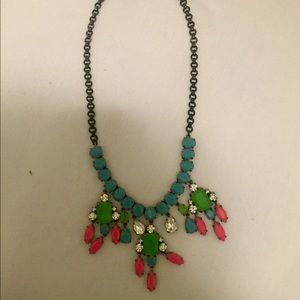 Authentic J.Crew Color Collage Necklace