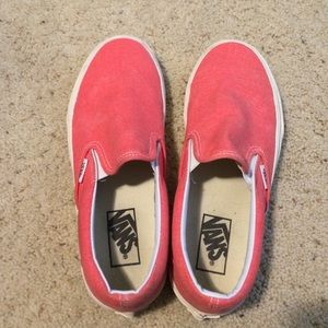 Vans slip ons