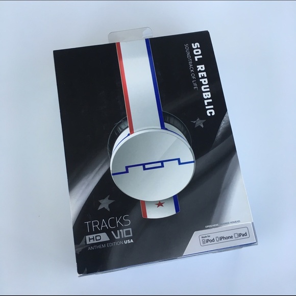 SOL REPUBLIC headphones (Michael Phelps Edition)