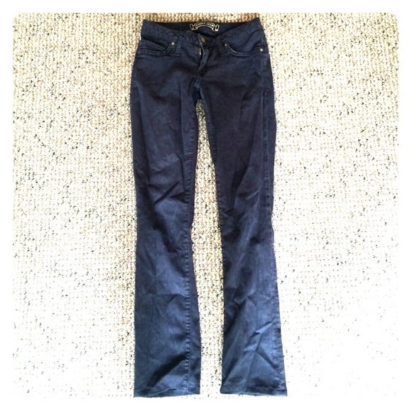 Straight black Robin's Jeans