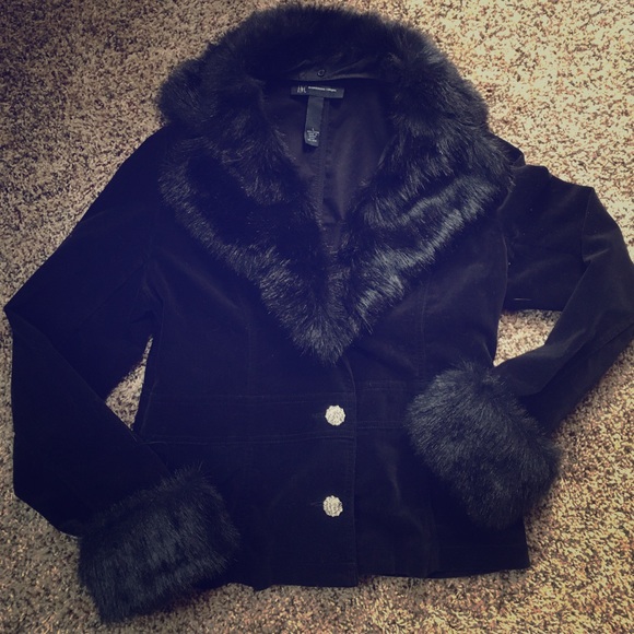 Vintage inspired jacket with sparkly buttons