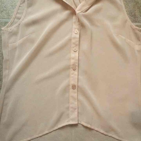 Tan Sheer Top - Picture 3 of 3