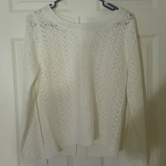 NEW Ivory Sweater sz L