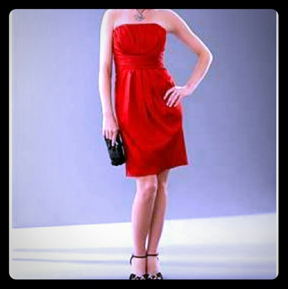 WHBM Red Cocktail Dress