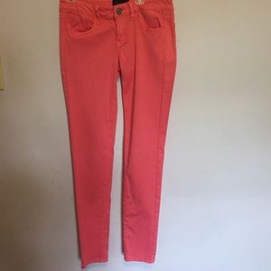 Pink jeans