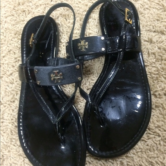 Tory burch sandals, Sz 7, Excellent used condition