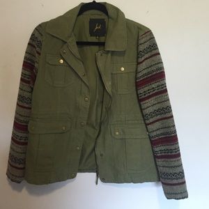 Army green jacket