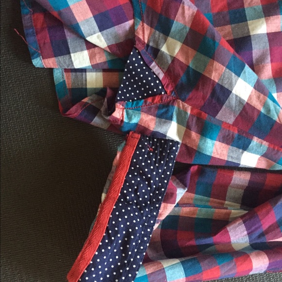 Plaid button up - Picture 2 of 2