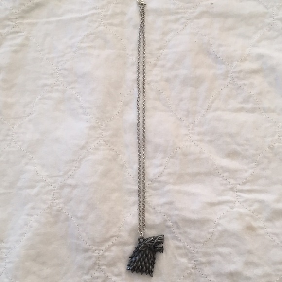 NEW Game of Thrones House Stark Pendant Necklace - Picture 3 of 4