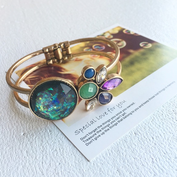 Colorful cuff bracelet. - Picture 4 of 4