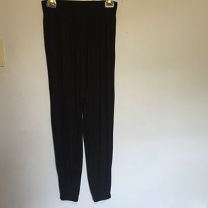 Black joggers