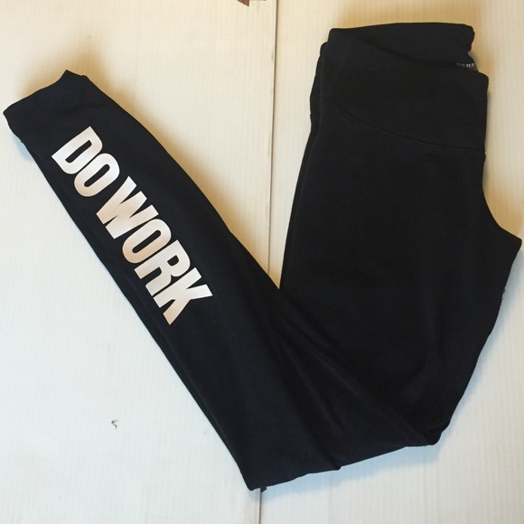 Black long workout pants!