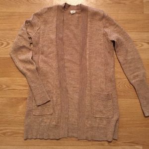 J. Crew Brown Cardigan