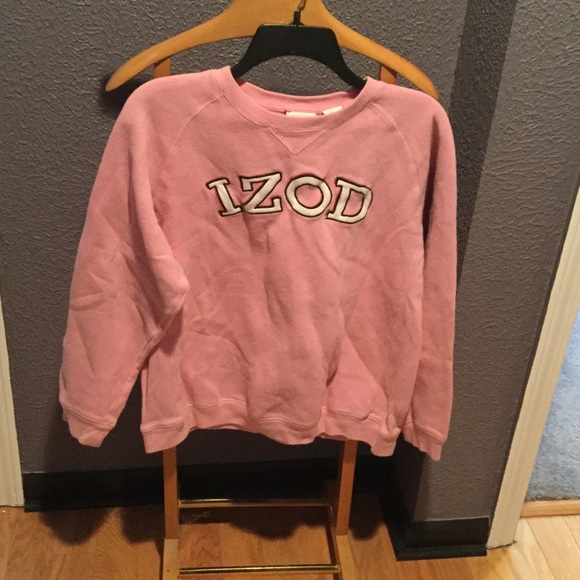 IZOD pink crew neck