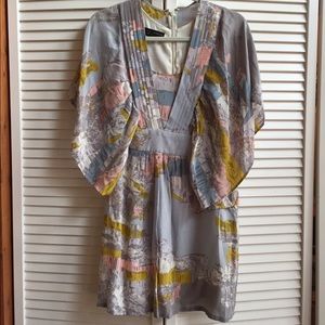 Anthropologie flutter sleeve dress!