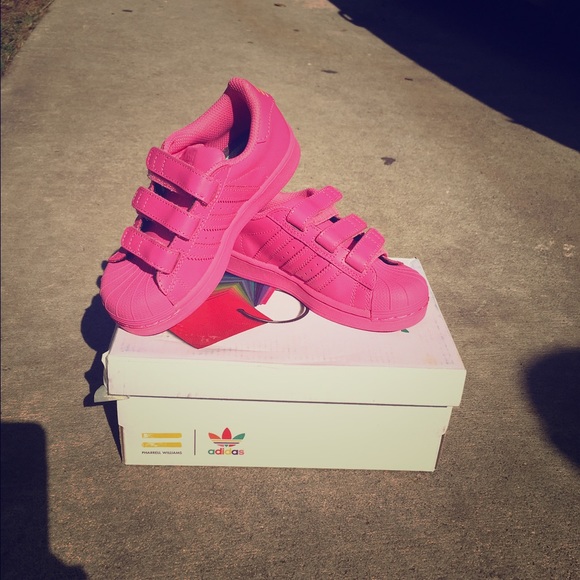 Pink Pharrell Williams Limited Edition Adidas - Picture 1 of 4