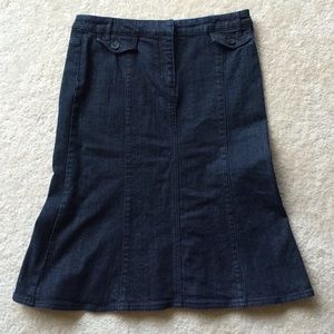 Denim skirt