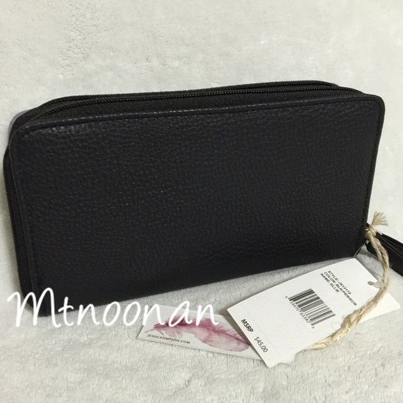 Jessica Simpson Ellie Double Zip Wallet - Picture 3 of 4