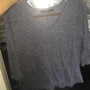 Forever 21 long sleeve blue tshirt