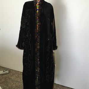 Long dressy duster coat